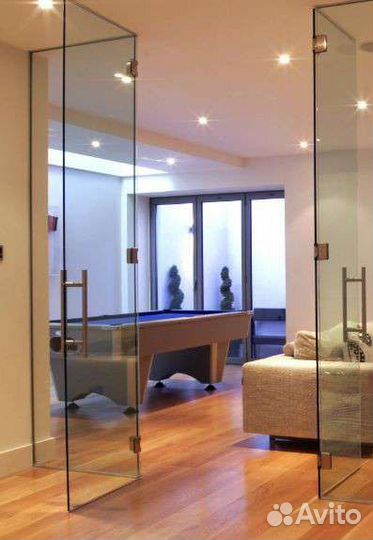 Перегородка стеклянная