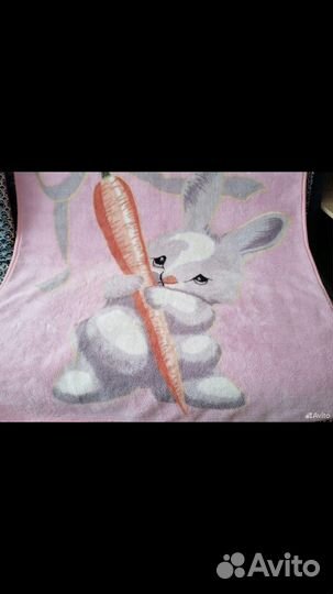 Одеяло плед детское бу