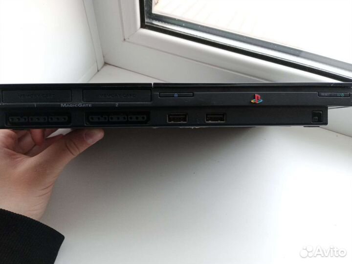 Sony playstation 2 slim рабочая, обмен присутствуе