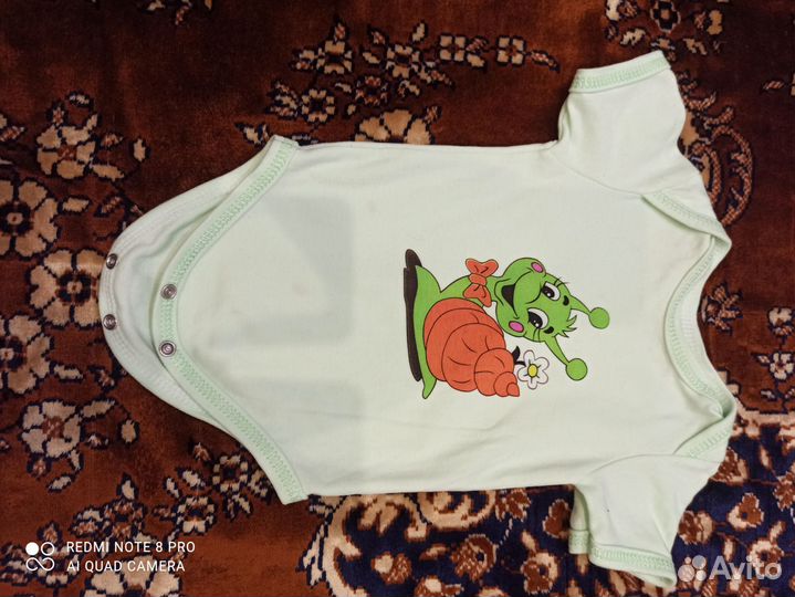 Боди и песочник 62-68