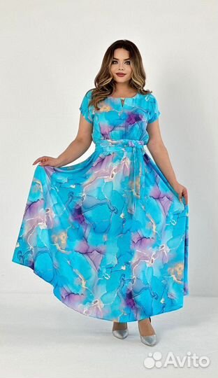 Нарядное платье 50 52 54 56
