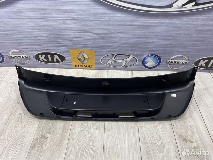 Спойлер бампера накладка Kia RIO 4