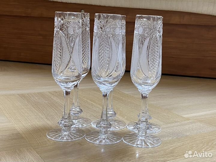 Бокалы хрусталь СССР