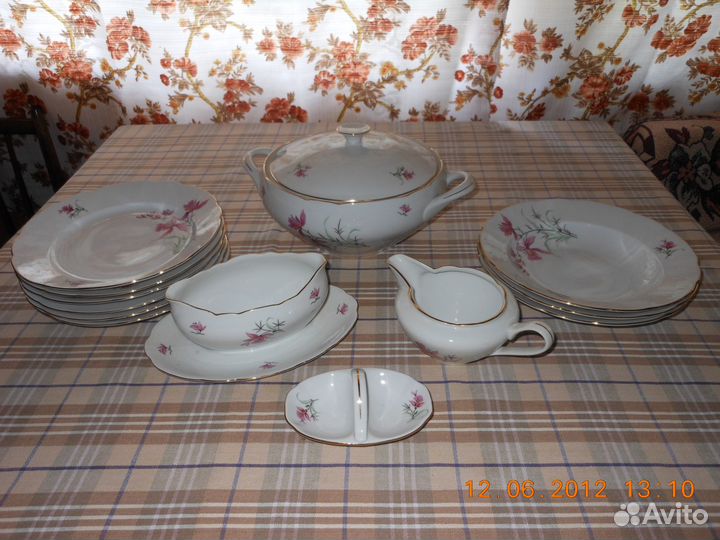 Столовый сервиз Чехословакия epiag