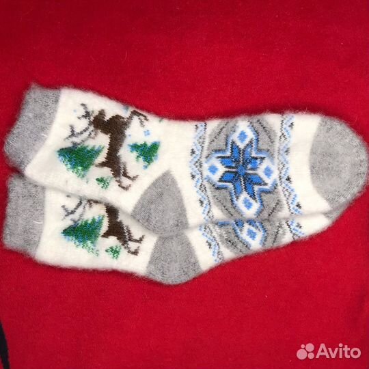 Шерстяные носки