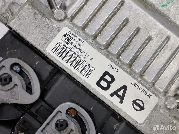 Блок управления двигателем Nissan Qashqai 2009