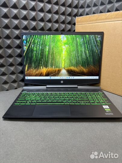 Игровой HP GTX1050Ti 4гб/144hz/ssd512гб/16
