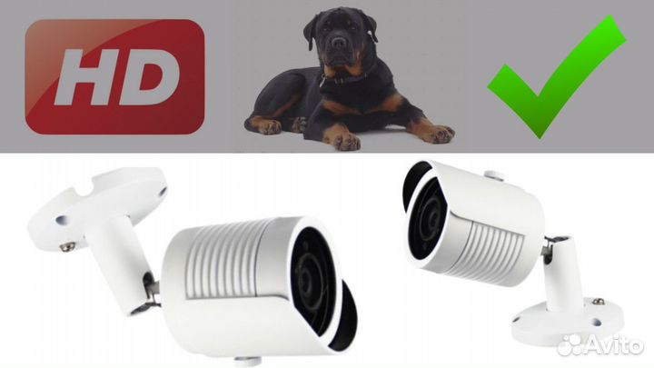 Уличная камера AHD формата