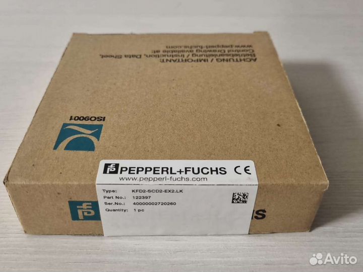 Искробезопасный барьер KFD2-SCD2-EX2.LK