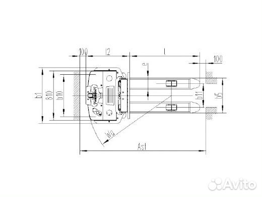 Электроштабелер Noblelift PS16W 1600 кг