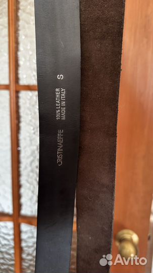 Ремень женский кожаный