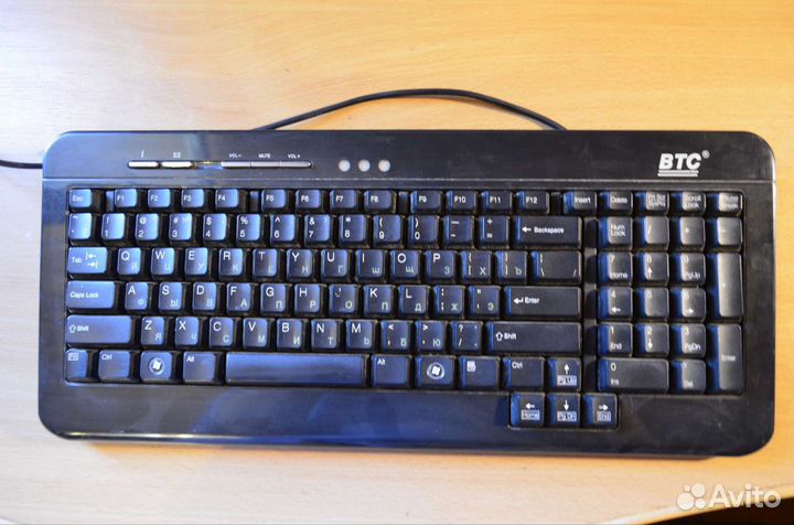 Клавиатура BTC 5149 Black PS/2