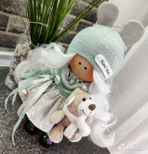 Интерьерная кукла ручной работы