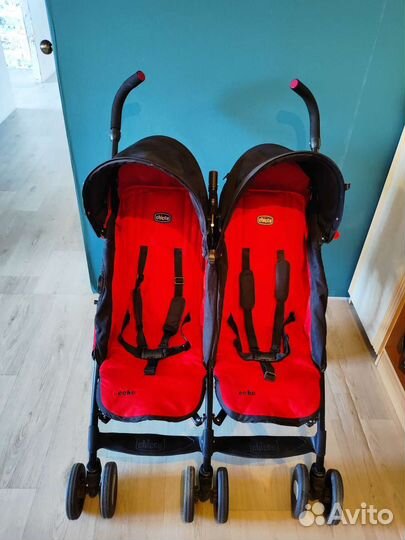Прогулочная коляска для двойни Chicco Echo Twin