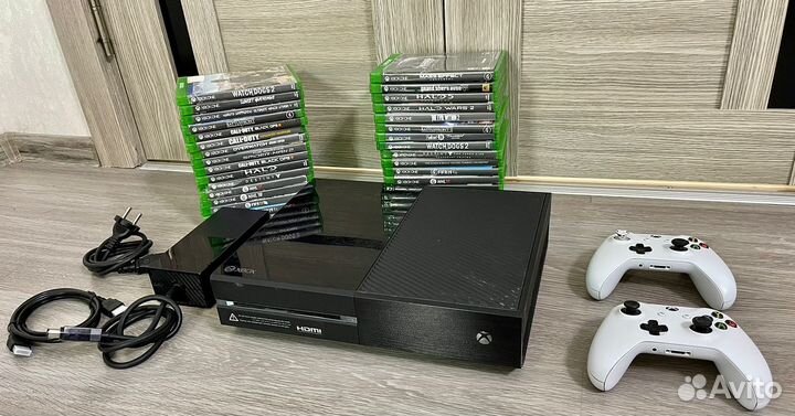 Xbox one / 500 игр / гарантия