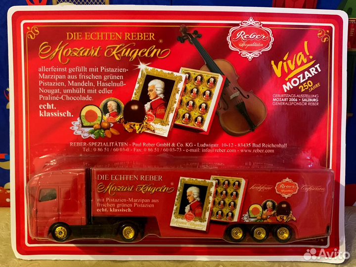 Коллекционный грузовик Mozart