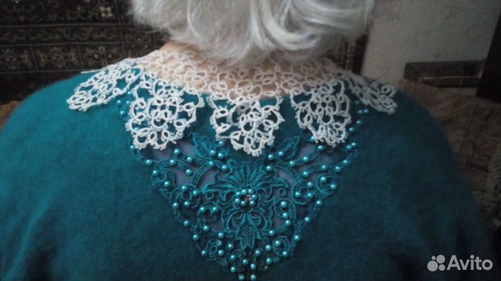 Воротник ручной работы