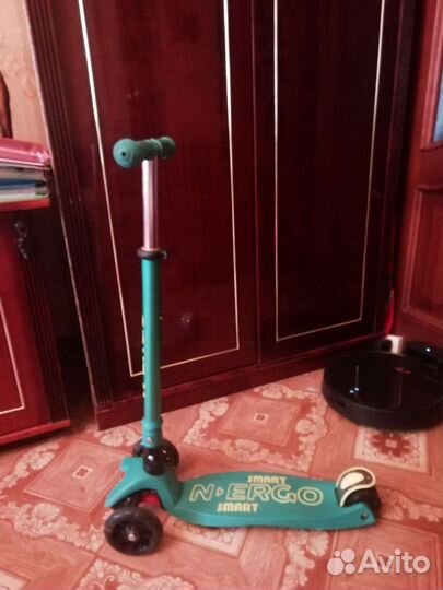 Самокат детский трехколесный бу