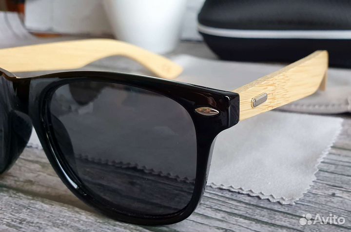 Солнцезащитные очки бамбук