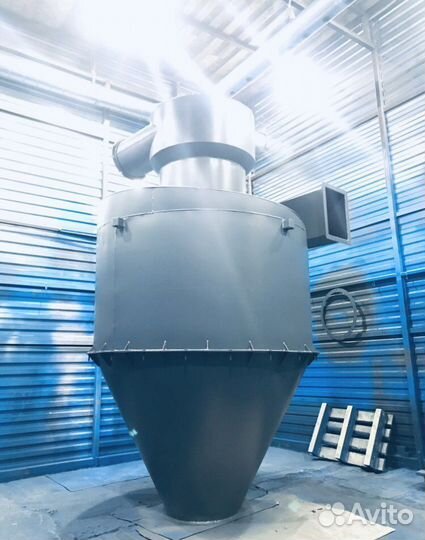 Циклон любого типа, бункер накопитель, эстакада