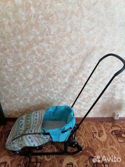 Коляска санки