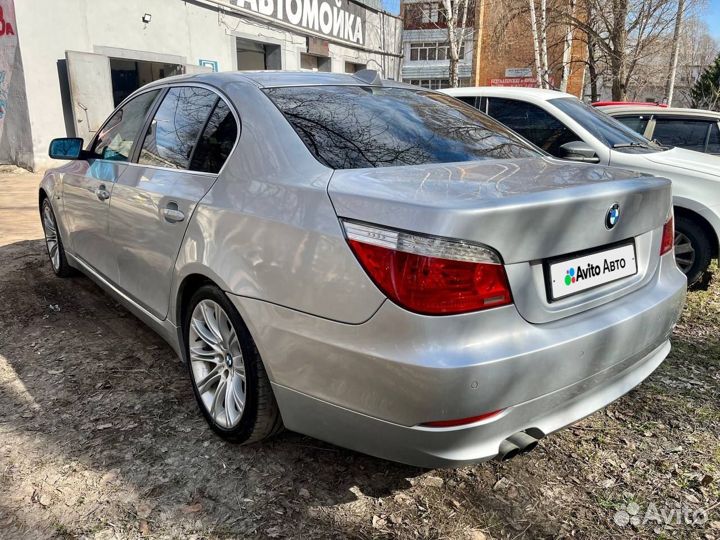 BMW 5 серия 2.5 AT, 2008, 155 000 км