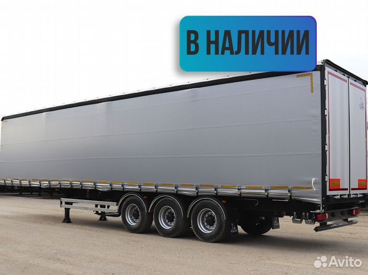 Полуприцеп шторно-бортовой Тонар T3-13 (9888), 2023