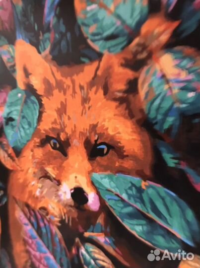 Картина готовая по номерам