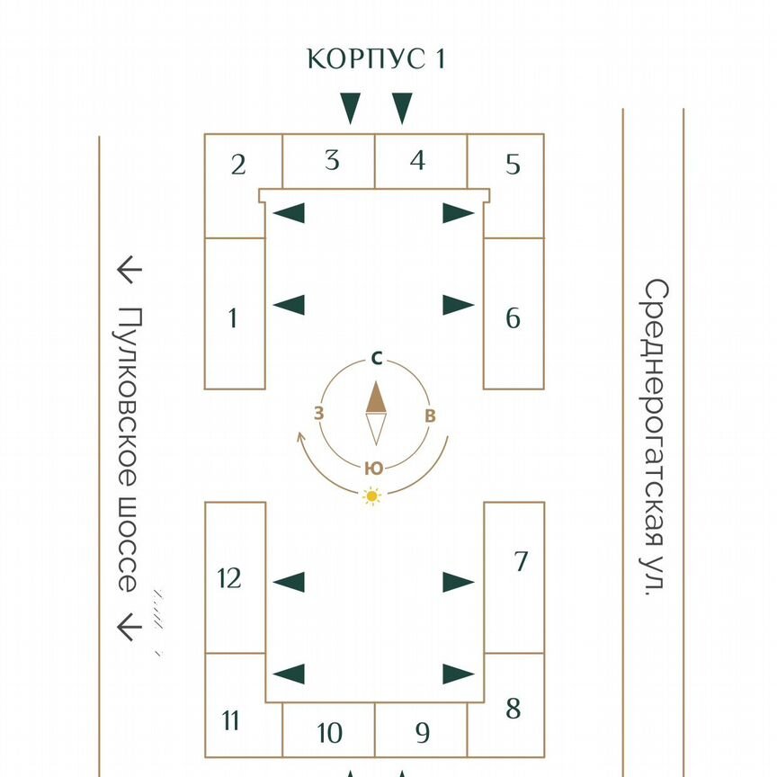 Квартира-студия, 28,1 м², 10/12 эт.