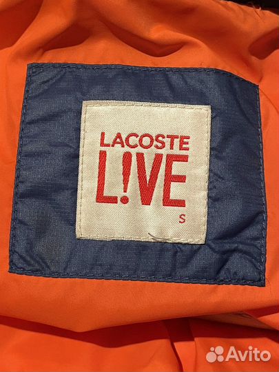 Пуховик женский Lacoste