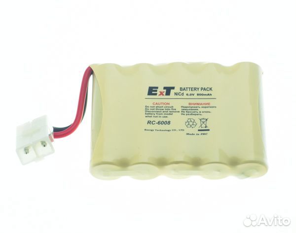 Аккумулятор ET RC-6008VTB для машинки