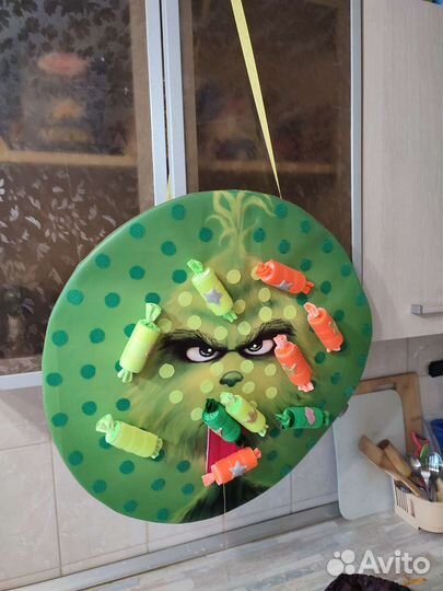 Реквизит для аниматоров, тир гринч