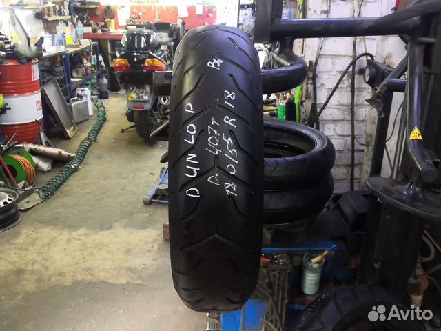 Dunlop D-407T 180/55/18 В6 (1м)