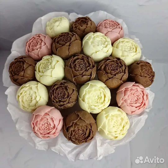 Авторские букеты из бельгийского шоколада