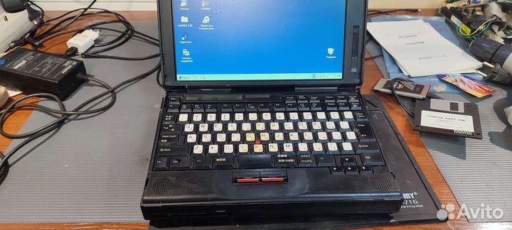 Ретро ноутбук IBM 760еl