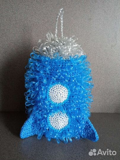 Мочалка ручной работы