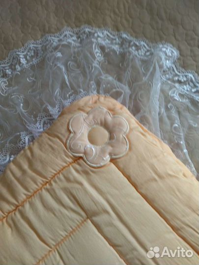 Одеяло на выписку зима