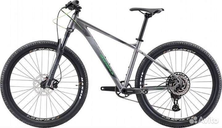 Велосипед silverback splash 27 SX (2023) Grey-Lime