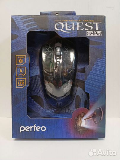 Подарочный набор Мышь игровая + наушники новые