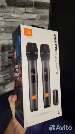 Микрофон JBL Wireles Microphone Set (в наличии)