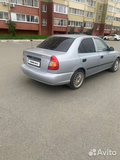 Hyundai Accent 1.5 МТ, 2004, 300 000 км