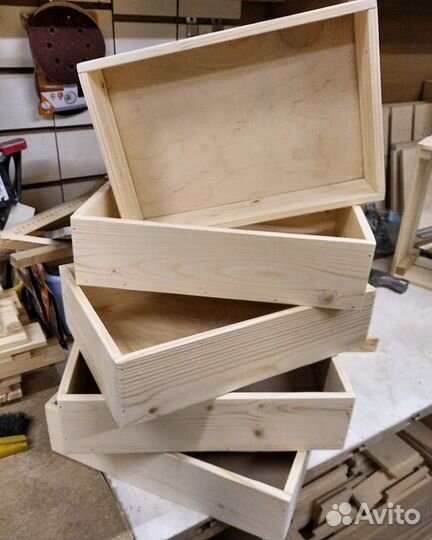 Ящик деревянный, поднос, бокс, пенал, органайзер