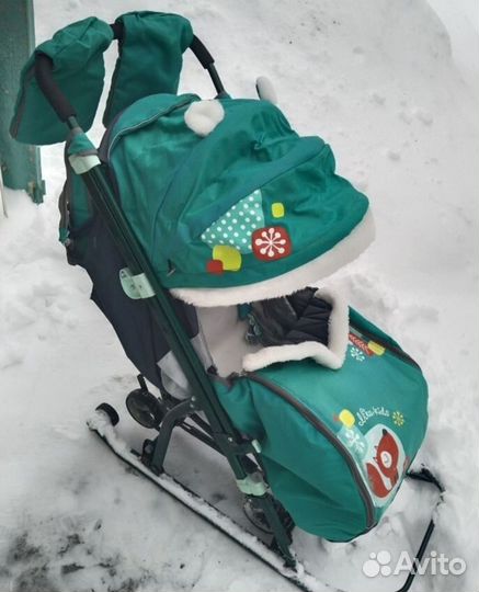 Коляска санки