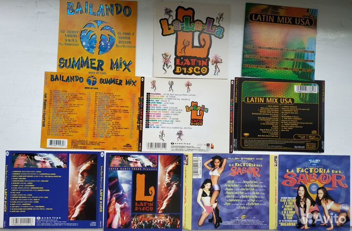 Latin Dance, Disco, Samba CD и Single - Japan, USA