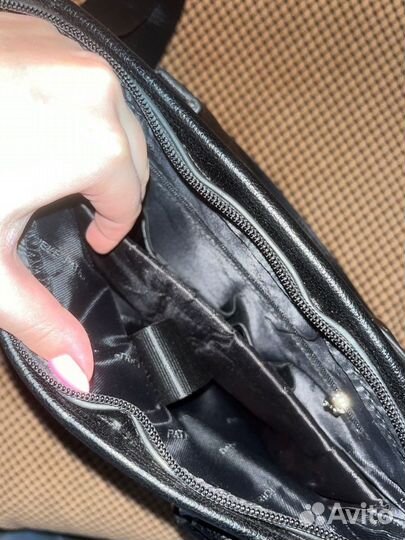 Мужская сумка из натуральной кожи