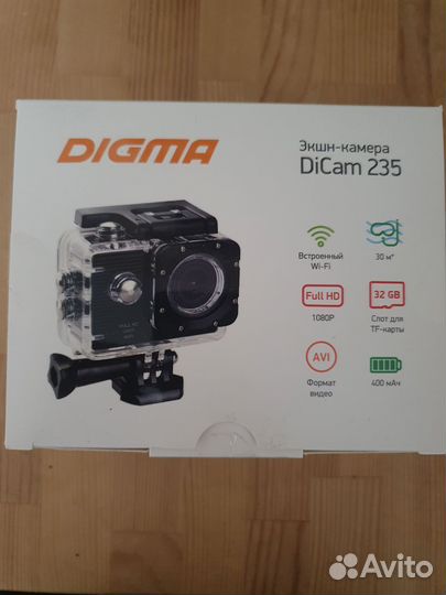 Экшн-камера Digma DiCam 235