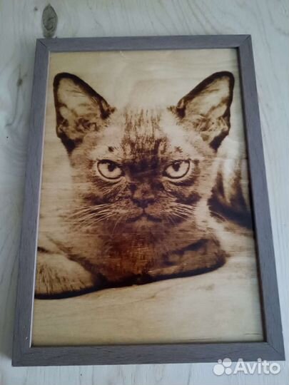 Выжигание портретов на дереве