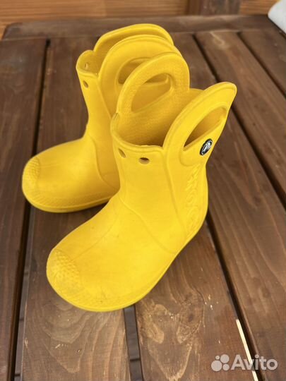 Резиновые сапоги Crocs C7 оригинал