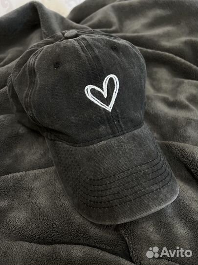 Кепка женская, цвет серый/чёрный, винтаж, one size