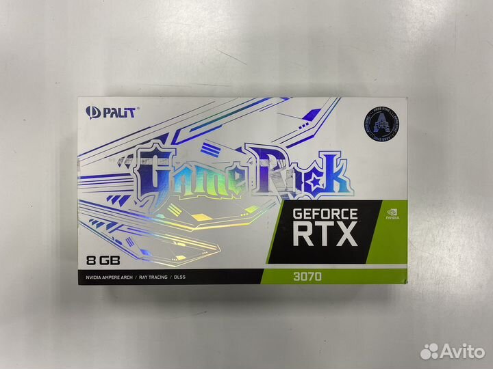 Видеокарта RTX 3070 Palit GameRock 8 GB